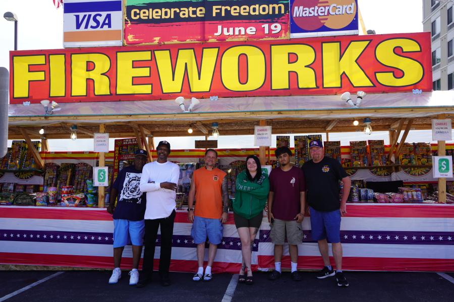 Fireworks Stand Image
