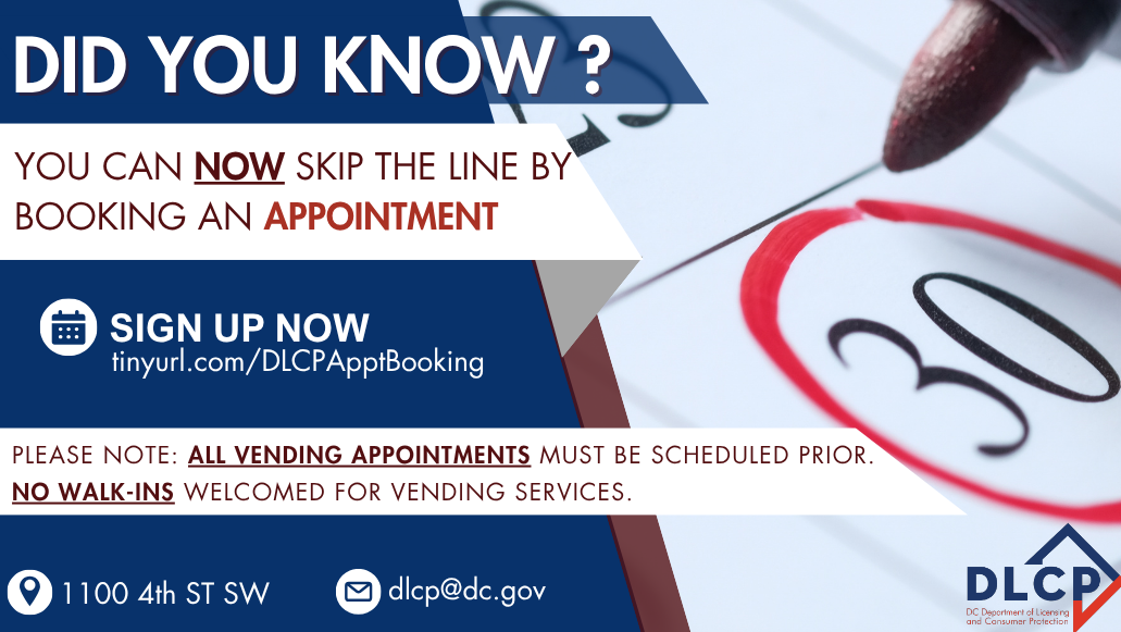 Book a DLCP Appointment