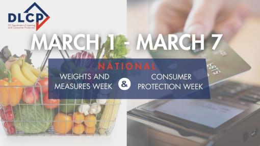 National Weights & Measures + National Consumer Protection Week 